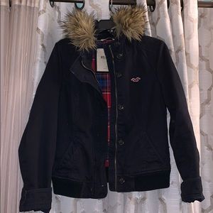 Hollister coat with hood